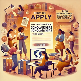 How to Apply AAUW International Fellowship Scholarships for Women in 2025